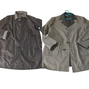 MUDO COLLECTION SMART LOOK REVERSIBLE COAT